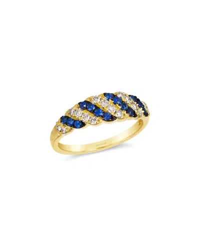Le Vian ® Blueberry Sapphire™ 14k 0.49 Ct. Tw. Diamond & Sapphire Ring In Gold