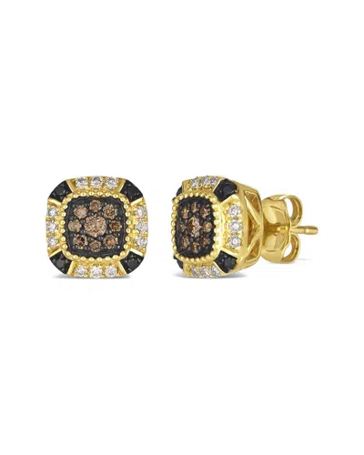 Le Vian ® Chocolate Cluster 14k 0.43 Ct. Tw. Diamond Earrings In Gold