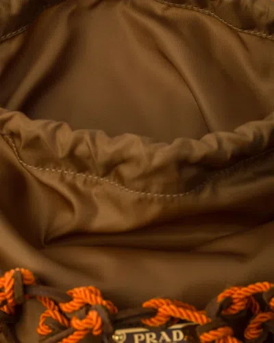 Prada Two-tone Mesh Handbag In Multi