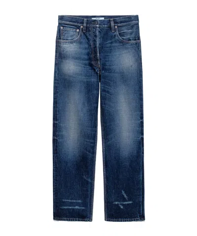 Prada 5 Pocket Jeans In Blue