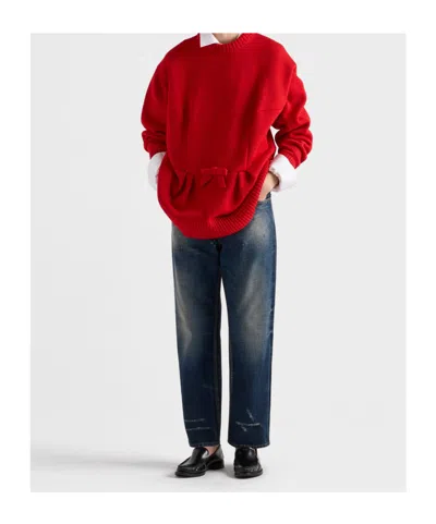 Prada 5 Pocket Jeans In Blue