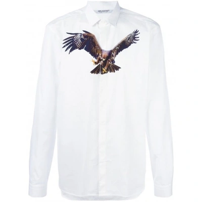 Shop Neil Barrett Eagle Print Shirt