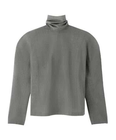 Jacquemus The Chale Blouse In Gray