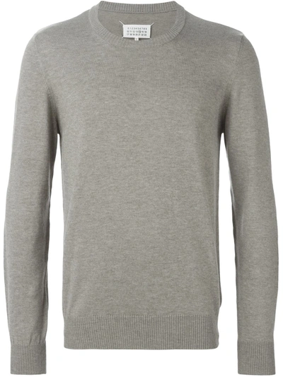Maison Margiela Elbow Patch Sweater | ModeSens