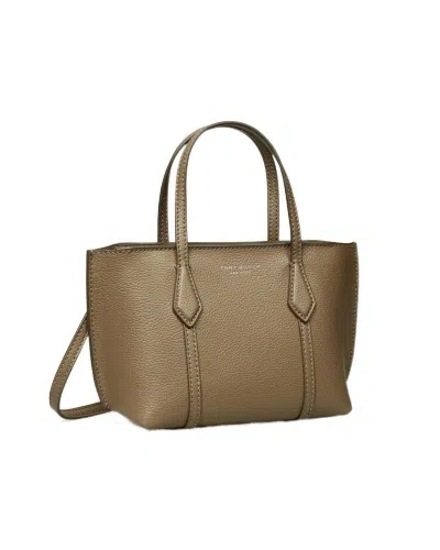Tory Burch Mini Perry Tote In Brown