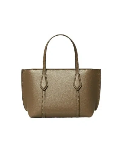 Tory Burch Mini Perry Tote In Brown