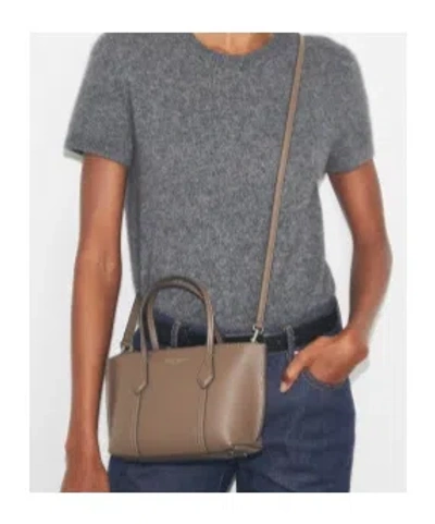 Tory Burch Mini Perry Tote In Brown