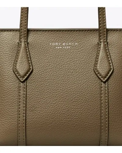 Tory Burch Mini Perry Tote In Brown