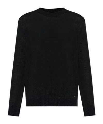 Dsquared2 Long Sleeve Sweater In Black