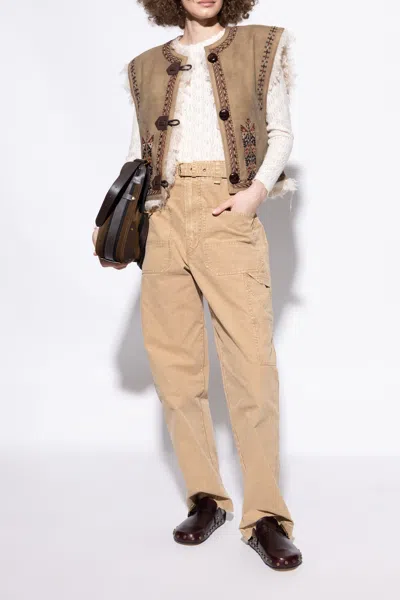 Isabel Marant Buckle-fastening Studded Slip-ons In Black