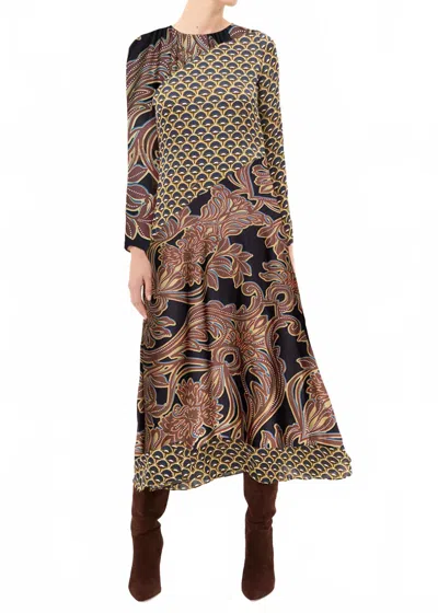 Misa Mojave Dress In Studded Dandelion Mix In Multi