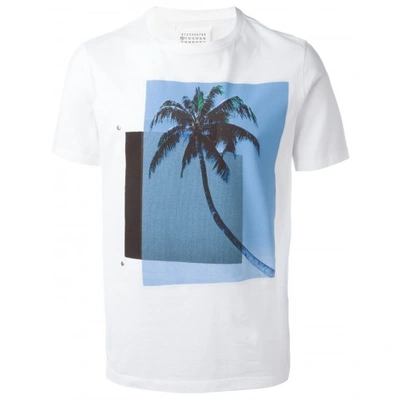 Maison Margiela Palm Tree Print T-shirt | ModeSens