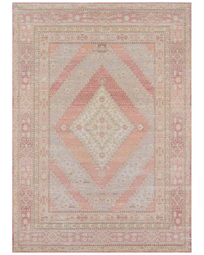 Ecarpet Isabella Traditional Area Rug In Pink