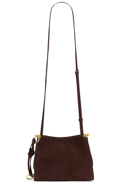 Alaïa Alaia Small Shoulder In Brown