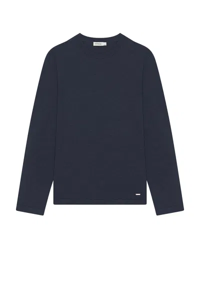 Simkhai Peter Long Sleeve Pullover Sweater In Blue