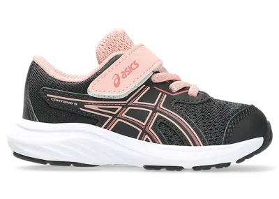 Pre-owned Asics Contend 9 Sneakers In Black/dark Pink Clay
