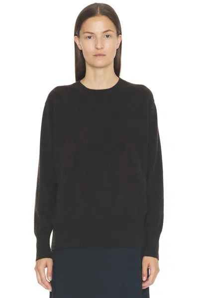 The Row Leilani Cashmere Sweater In Black