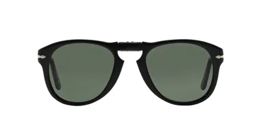 Persol Steve Mcqueen Pilot Frame Sunglasses In Green