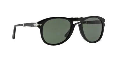 Persol Steve Mcqueen Pilot Frame Sunglasses In Green