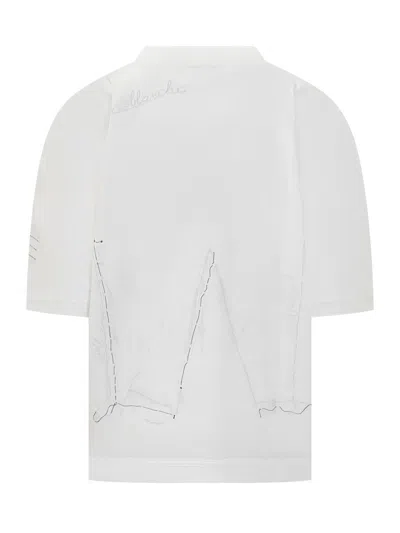 Givenchy Ribbed Crew-neck Cotton T-shirt With Graphic Print In Red