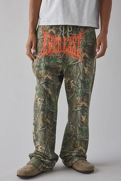 Coney Island Picnic X Everlast Camo Sweatpant In Camo, Men's At Urban Outfitters In Multi