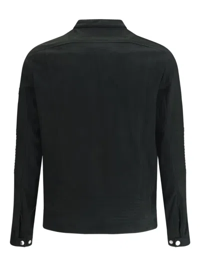 Tatras Double-slider Zip Suede Leather Jacket In Black