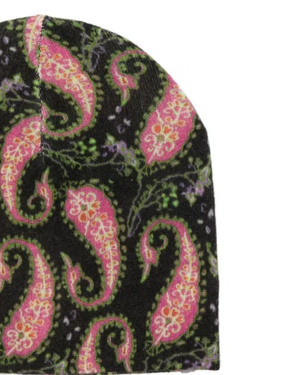 In Bed With You Reversible Beanie In Black