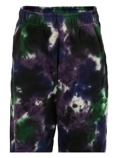 Molo Multicolor Trousers For Kids With Tie Dye Print In Multi