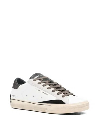 仿旧皮质运动鞋