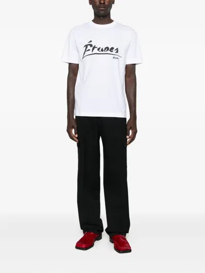 Etudes Studio T-shirt Études Studio Men Color White In White