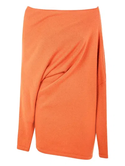 Gianluca Capannolo "maja" Top In Orange