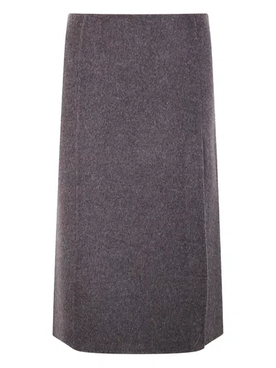 P.a.r.o.s.h P. A.r. O.s. H. Pencil Skirt In Gray