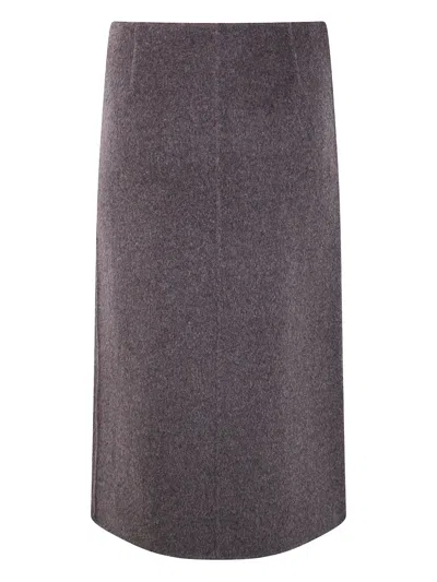 P.a.r.o.s.h P. A.r. O.s. H. Pencil Skirt In Gray