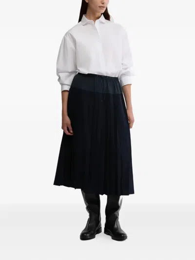 Aspesi Long Sleeve Collared Top For Everyday Wear In Animal Print