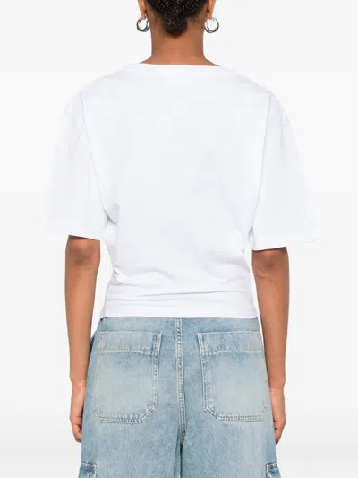 Dsquared2 Vaquera Breezy Fit Jersey T-shirt In White