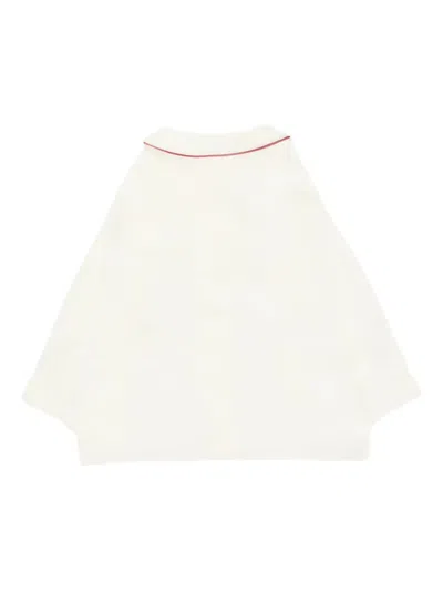 La Stupenderia Long-sleeve Collared Shirt In White