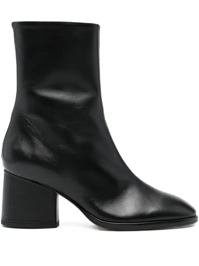 Aeyde Black Ayla Boots In Black