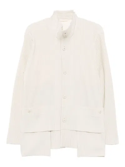 Issey Miyake Multi-pocket Jacket In Neutral