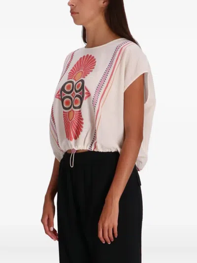 Devotion Loki Drawstring Top In Pink