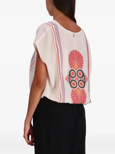 Devotion Loki Drawstring Top In Pink