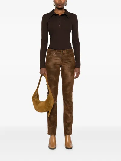 Isabel Marant Étoile Isabel Marant Etoile Kelsie Trousers In Brown