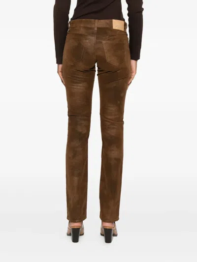 Isabel Marant Étoile Isabel Marant Etoile Kelsie Trousers In Brown
