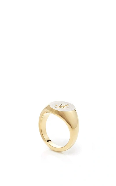 Shop Jw Anderson Small Signet Ring