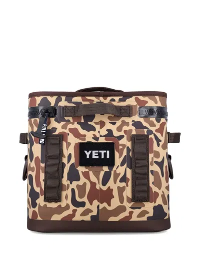 Yeti Hopper Flip Camouflage Cooler In Brown