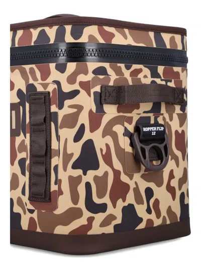Yeti Hopper Flip Camouflage Cooler In Brown
