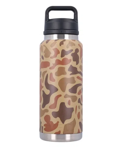 Yeti Rambler Chug Handle Bottle (1l) In Brown