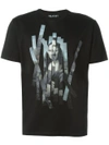 NEIL BARRETT Mona Lisa T-shirt,BJT89SA533S