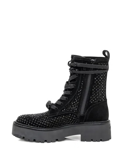 晶饰低跟靴（5厘米）