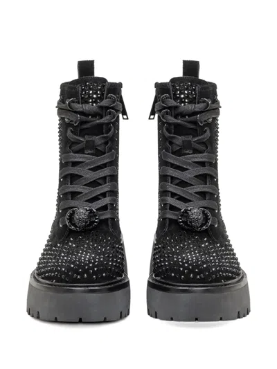 晶饰低跟靴（5厘米）