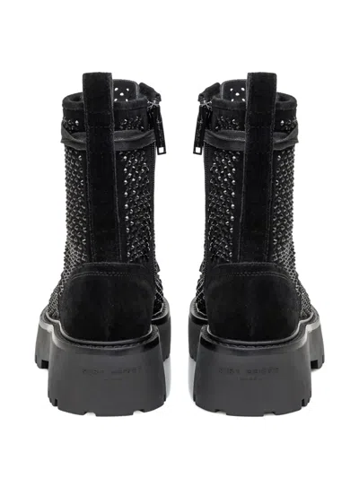 晶饰低跟靴（5厘米）